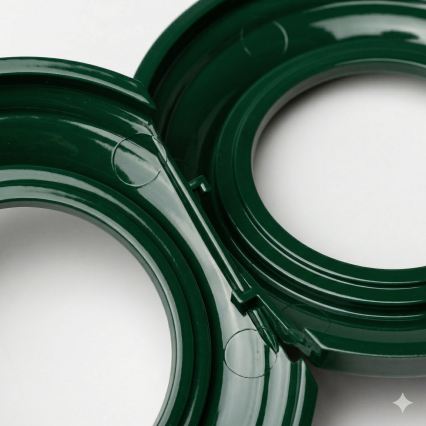 Kliklap - Retro-Mittelrahmen, Grün