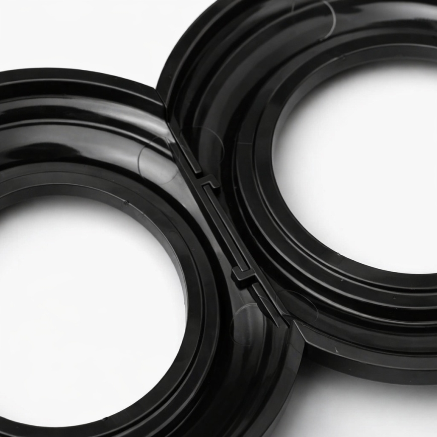 Kliklap - Retro-Mittelrahmen schwarz