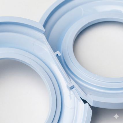 Kliklap - Retro-Rahmen, zentral, blau