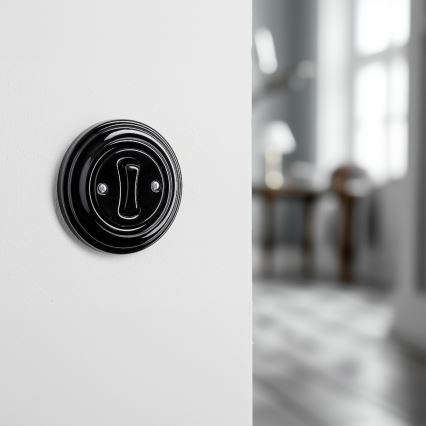 Kliklap - Retro-Taste mit schwarzem Rahmen