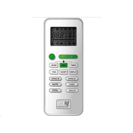 Klimaanlage 09K V1 2,6 kW Wi-Fi Tuya weiß + Fernbedienung