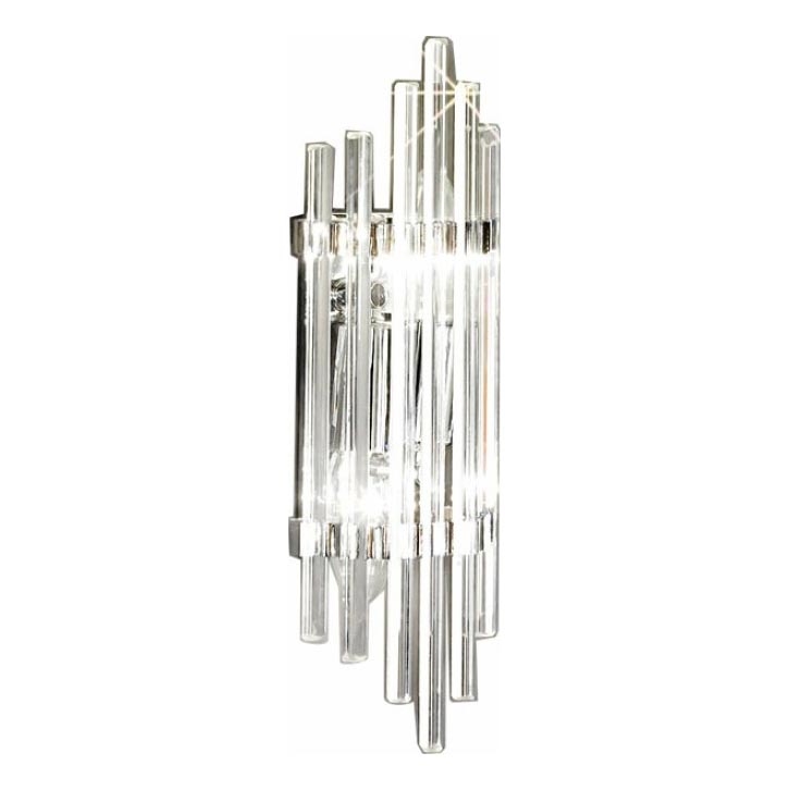 Kolarz 0342.62S.5 - Wandleuchte ONTARIO 2xE14/40W/230V 31 cm glänzendes Chrom