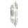 Kolarz 0342.62S.5 - Wandleuchte ONTARIO 2xE14/40W/230V 31 cm glänzendes Chrom