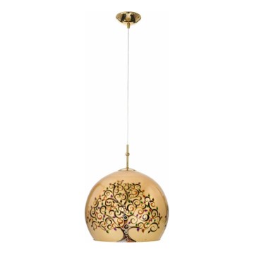 Kolarz 0392.31M.3.Al.Mu - Hängeleuchte LUNA 1xE27/60W/230V 24K golden
