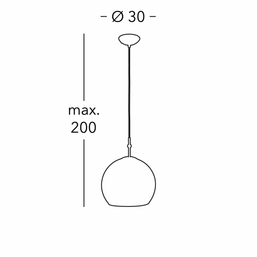 Kolarz 0392.31M.3.Al.Mu - Hängeleuchte LUNA 1xE27/60W/230V 24K golden