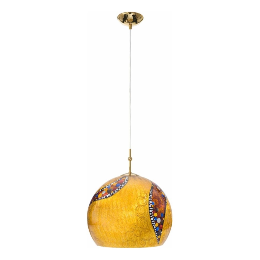 Kolarz 0392.31M.3.Ki.Au - Hängeleuchte LUNA 1xE27/60W/230V 24K golden
