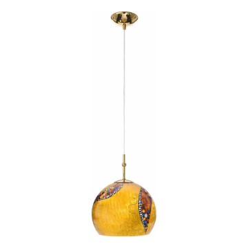 Kolarz 0392.31S.3.Ki.Au - Hängeleuchte LUNA 1xE27/60W/230V 24K golden
