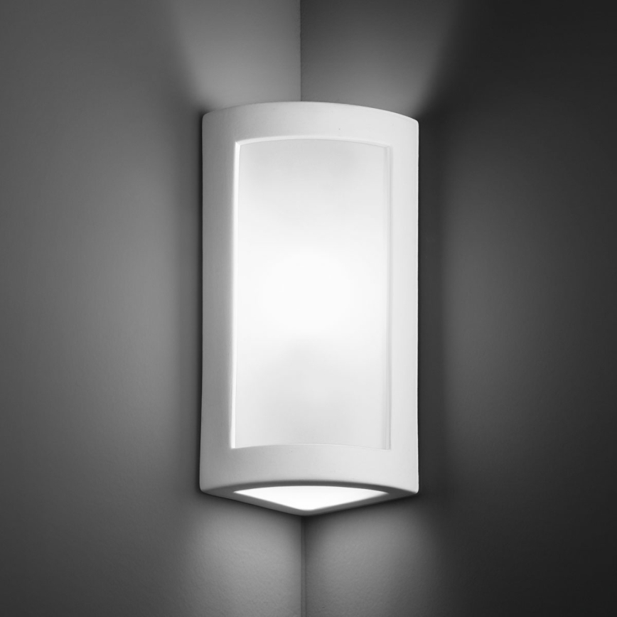 Kolarz 218.62 - Wandleuchte CASABLANCA 1xE27/60W/230V weiß
