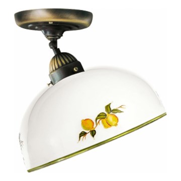 Kolarz 731.10.129 - Anbauleuchte NONNA 1xE27/75W/230V d 30 cm Zitronen