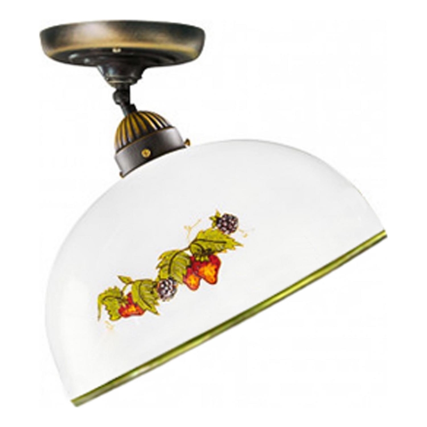 Kolarz 731.10.136 - Anbauleuchte NONNA 1xE27/75W/230V d 30 cm Trauben/Erdbeeren