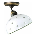 Kolarz 731.10.27 - Anbauleuchte NONNA 1xE27/75W/230V d 30 cm grün