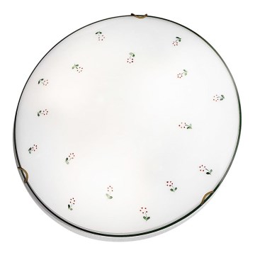 Kolarz 731.11.4.70 - Deckenleuchte NONNA 1xE27/60W/230V d 30 cm grün
