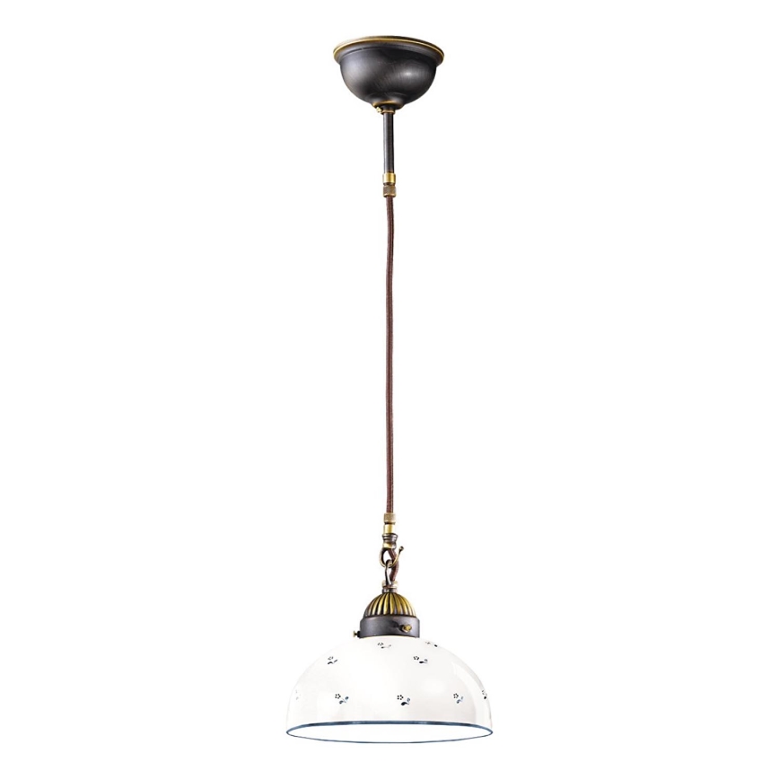 Kolarz 731.30.24 - Hängeleuchte NONNA 1xE27/75W/230V d 30 cm blau