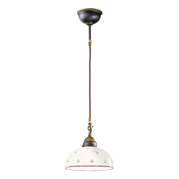 Kolarz 731.30.68 - Hängeleuchte NONNA 1xE27/75W/230V d 30 cm rot