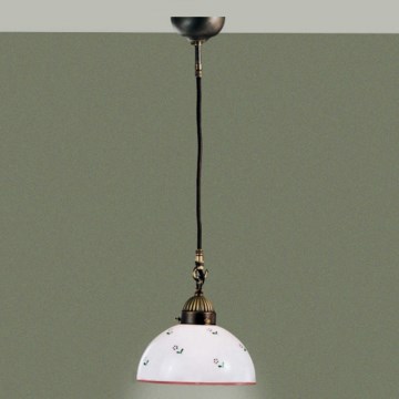 Kolarz 731.30.69 - Hängeleuchte NONNA 1xE27/75W/230V d 20 cm rot