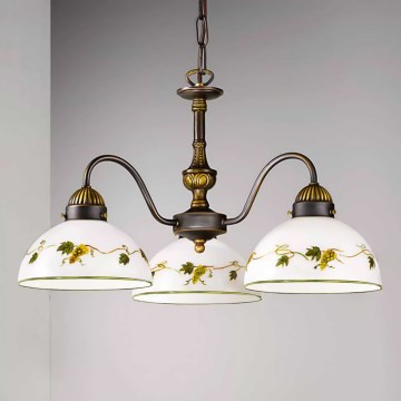 Kolarz 731.83.122 - Hängeleuchte an Kette NONNA 3xE27/75W/230V Trauben