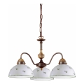Kolarz 731.83.20 - Hängeleuchte an Kette NONNA 3xE27/75W/230V grün
