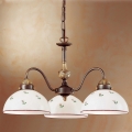 Kolarz 731.83.69 - Hängeleuchte an Kette NONNA 3xE27/75W/230V rot