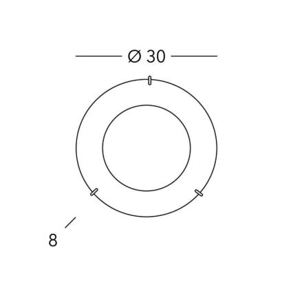 Kolarz A1306.11.5 - Deckenleuchte MOON 1xE27/60W/230V