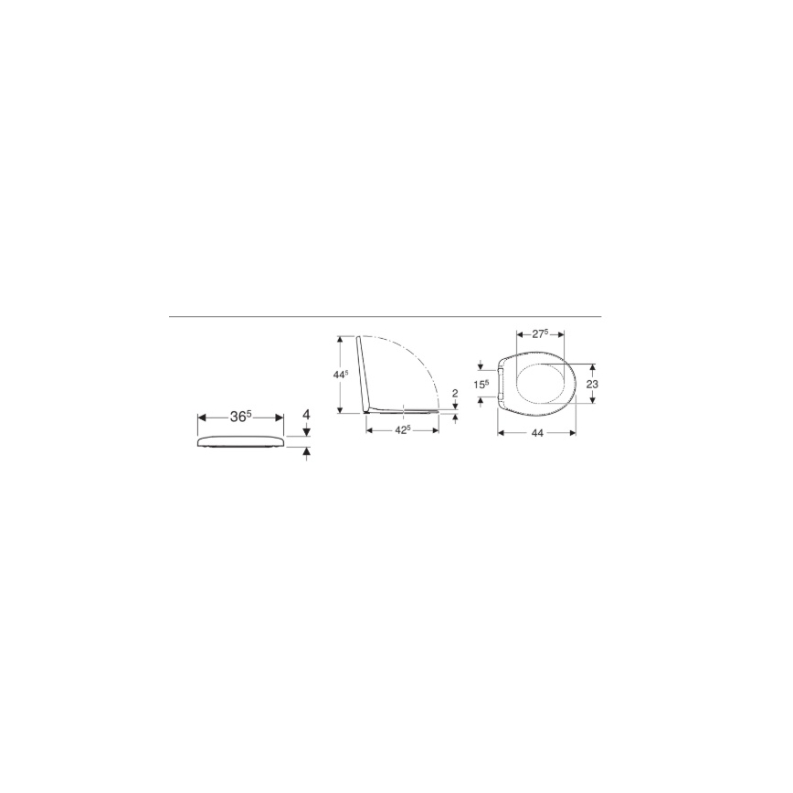 Kolo K90123000 - WC-Sitz Rekord Duroplast/weiß