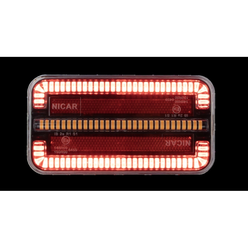 Kombiniertes LED-Licht mit dynamischem Blinker LED/12-24V IP65