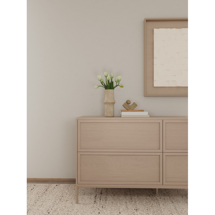Kommode ALIN 157x40 cm taupe