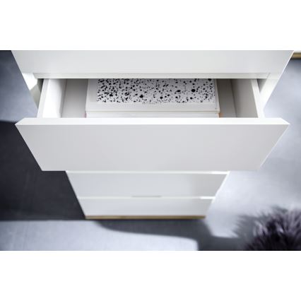 Kommode ARVI weiß/Eiche