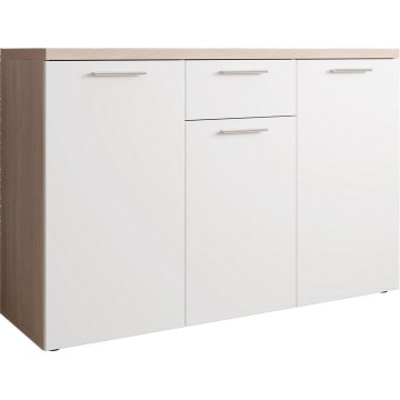 Kommode BRUNO Sonoma-Eiche/Weiß