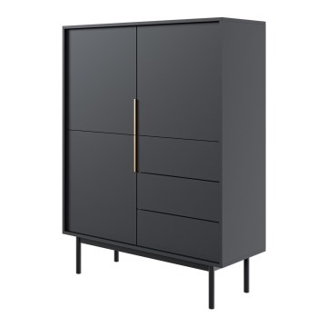 Kommode ELI, schwarz