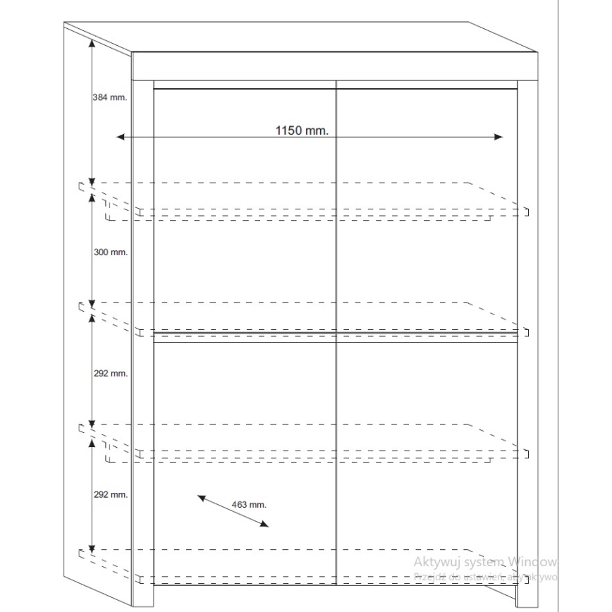Kommode FINERA weiß