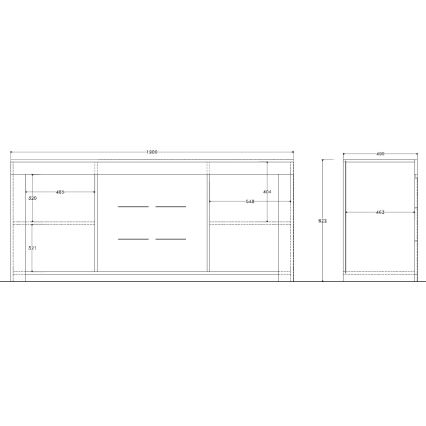 Kommode FINERA weiß