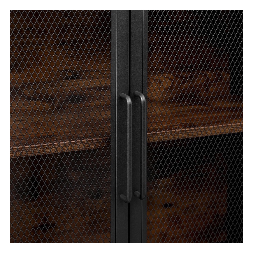 Kommode FIRA schwarz/braun