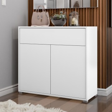 Kommode GESITA 100x93 cm weiß