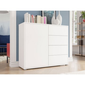Kommode GESITA 93x41 cm weiß
