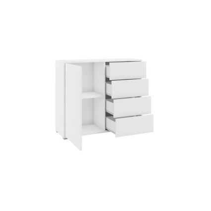 Kommode GESITA 93x41 cm weiß