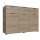 Kommode HOPE 120x78x35 cm Sonoma-Eiche