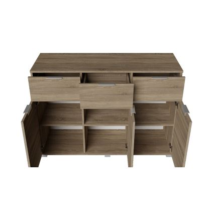 Kommode HOPE 120x78x35 cm Sonoma-Eiche