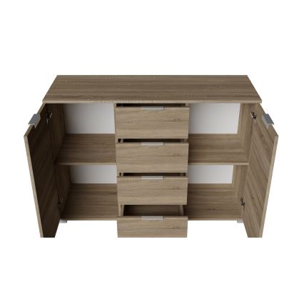 Kommode HOPE 120x78x35 Sonoma-Eiche