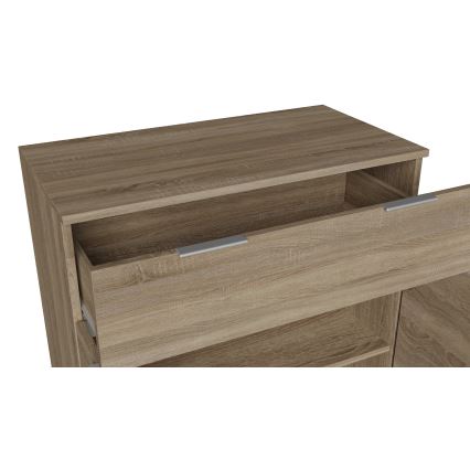 Kommode HOPE 80x78x35 cm Sonoma-Eiche