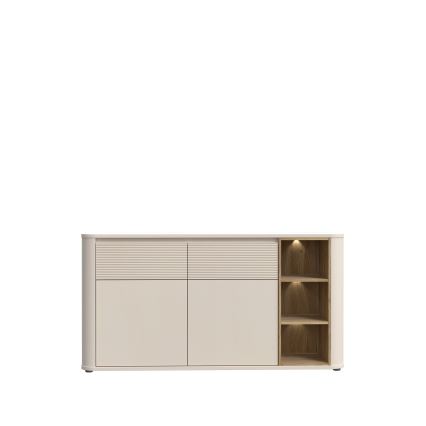 Kommode INAR beige/Eiche