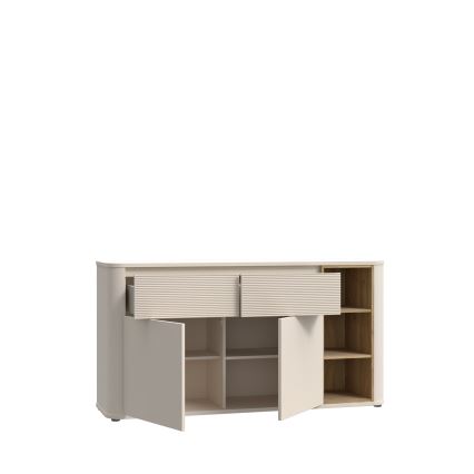 Kommode INAR beige/Eiche