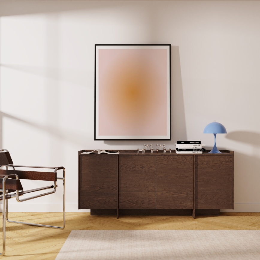 Kommode KEMI 200x90x38 Eiche