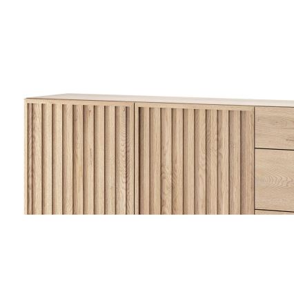 Kommode KIOTO 159x84x37 cm, Cremona-Eiche