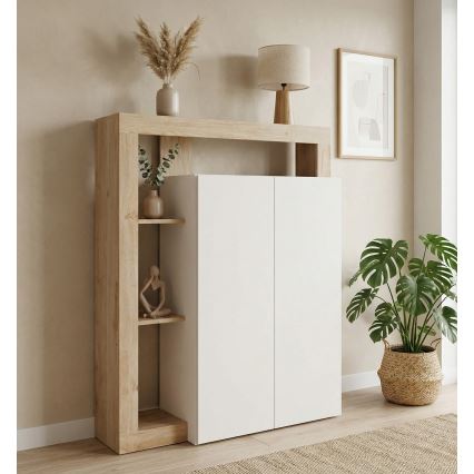 Kommode LENOR Kaschmir/Braun