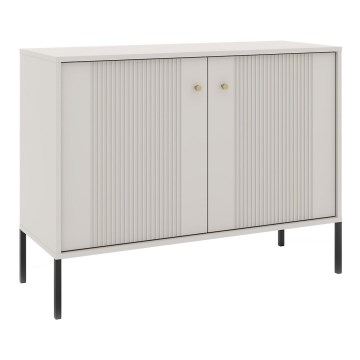 Kommode LUE beige/schwarz