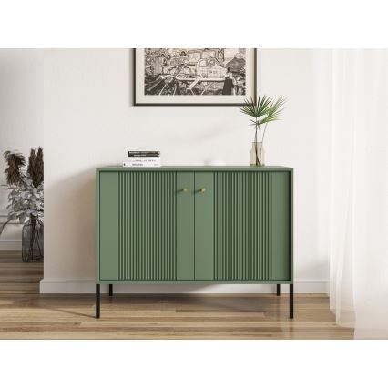 Kommode LUE grün/schwarz