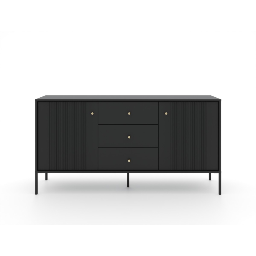 Kommode LUE, schwarz