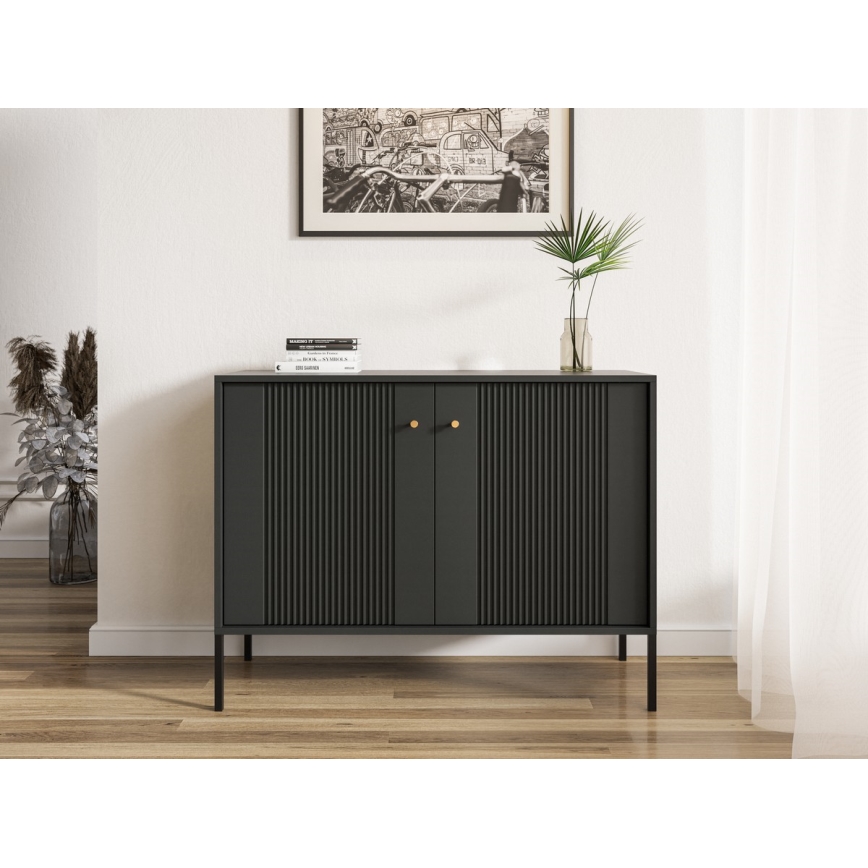 Kommode LUE, schwarz