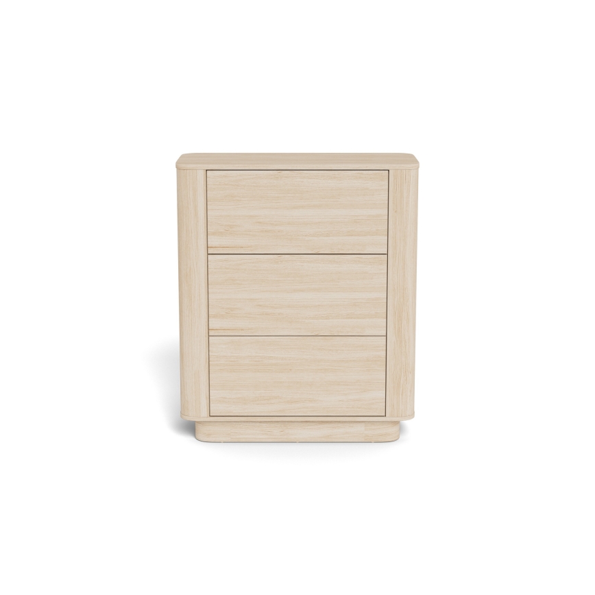 Kommode MADERA 90x107 cm weiße Eiche