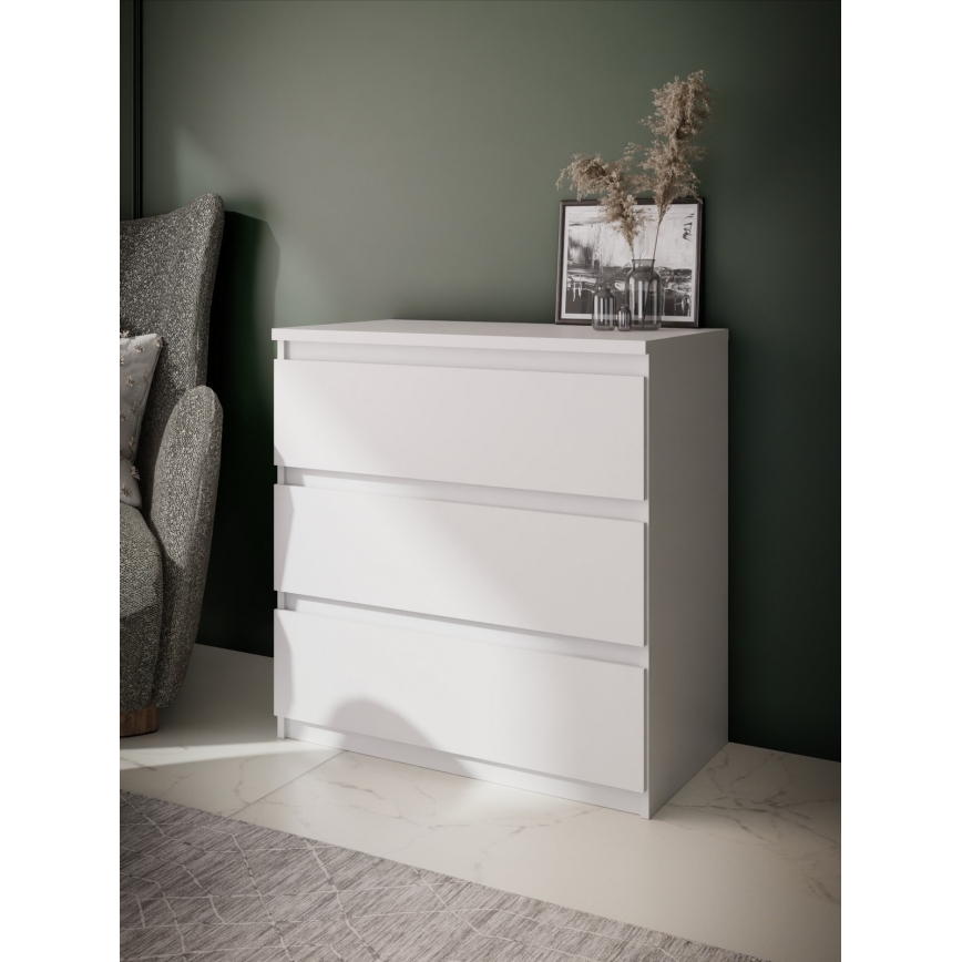 Kommode MAO mit Schubladen, weiß